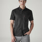 Men's Solid Slim Fit Linen Shirt - Front View