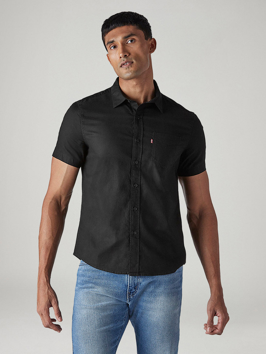 Men's Solid Slim Fit Oxford Shirt - 20 View