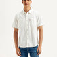 Men's Solid Slim Fit Shirt - Front View