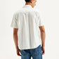 Men's Solid Slim Fit Shirt - Back View