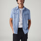 Men's Solid Slim Fit Denim Shirt - Styleshot View
