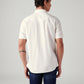 Men's Solid Slim Fit Shirt - Back View