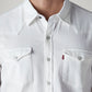 Men's Solid Slim Fit Denim Shirt - 20 View
