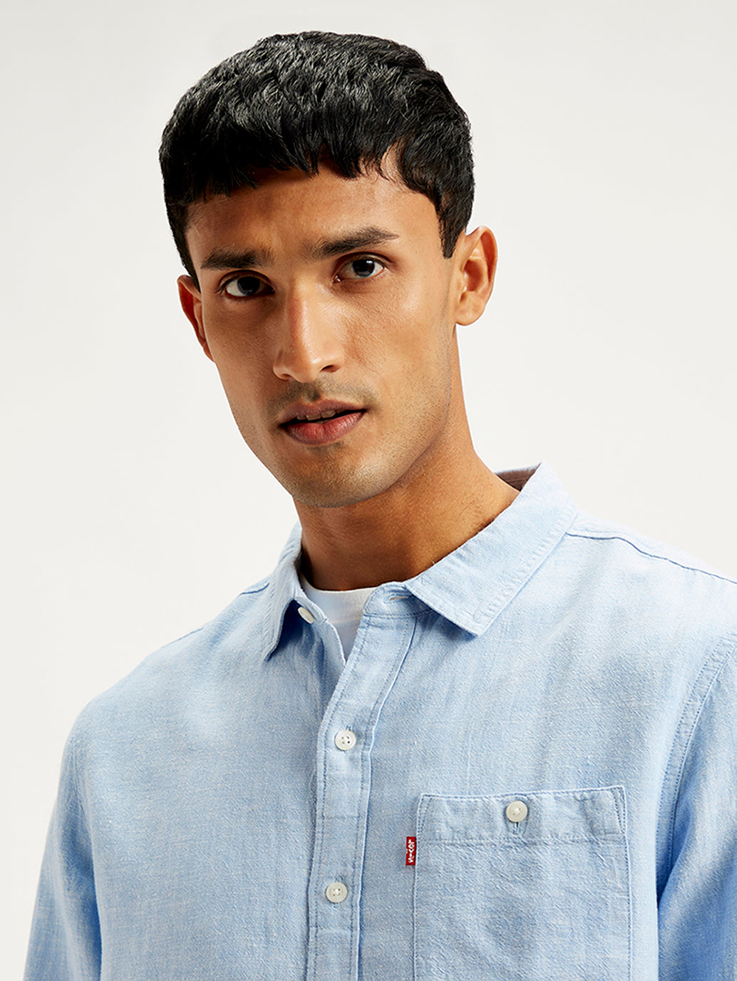 Men's Solid Slim Fit Shirt - c5abadb8-b44e-41a0-a7c4-1393bb505469 View