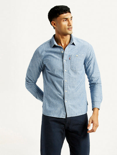 levi's Men's Printed Slim Fit Shirt-picture-23