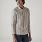 Men's Striped Slim Fit Dobby Shirt - Side View