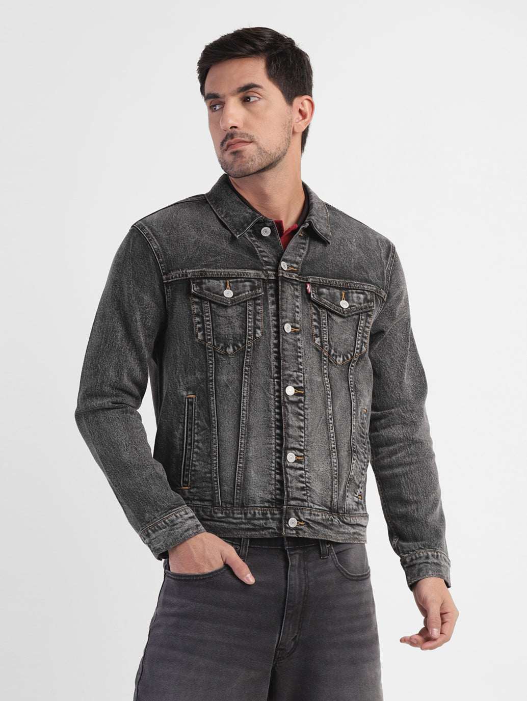 Men's Solid Spread Collar Jackets – Levis India Store
