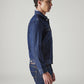 Men's Solid Regular Fit Denim Jacket - Side View