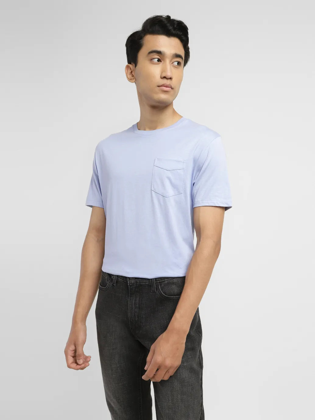 Men's Solid Slim Fit T-shirt