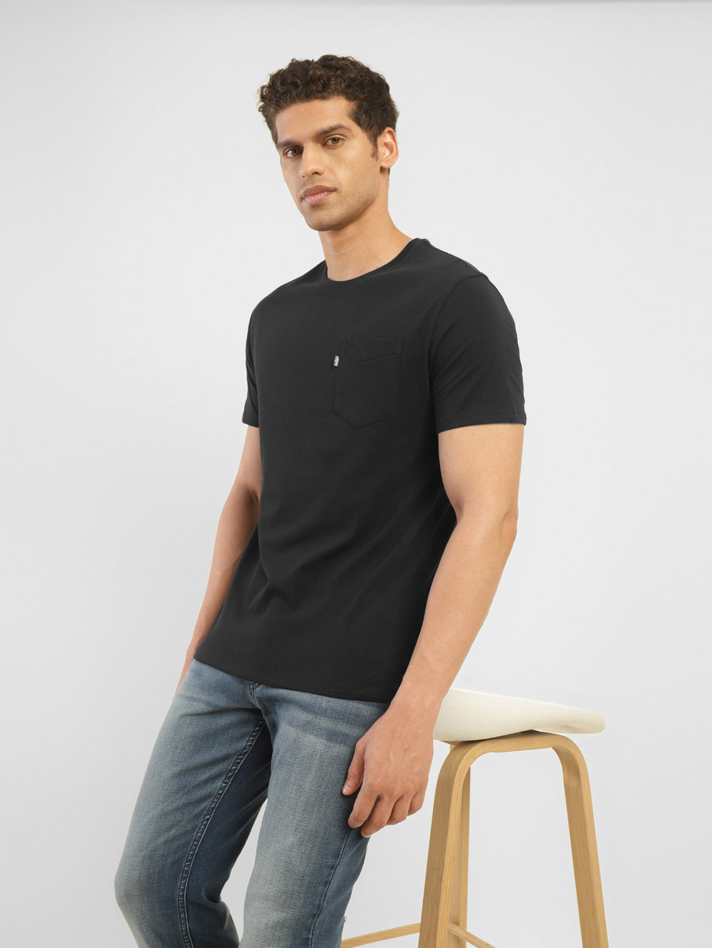 Men's Solid Slim Fit T-Shirt