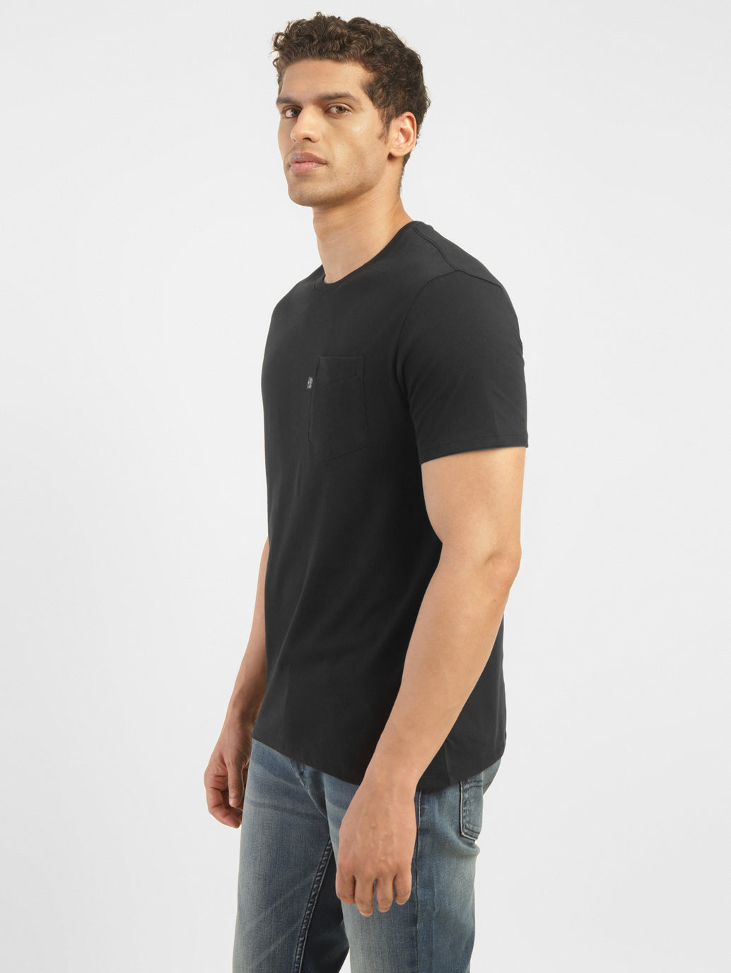 Men's Solid Slim Fit T-Shirt