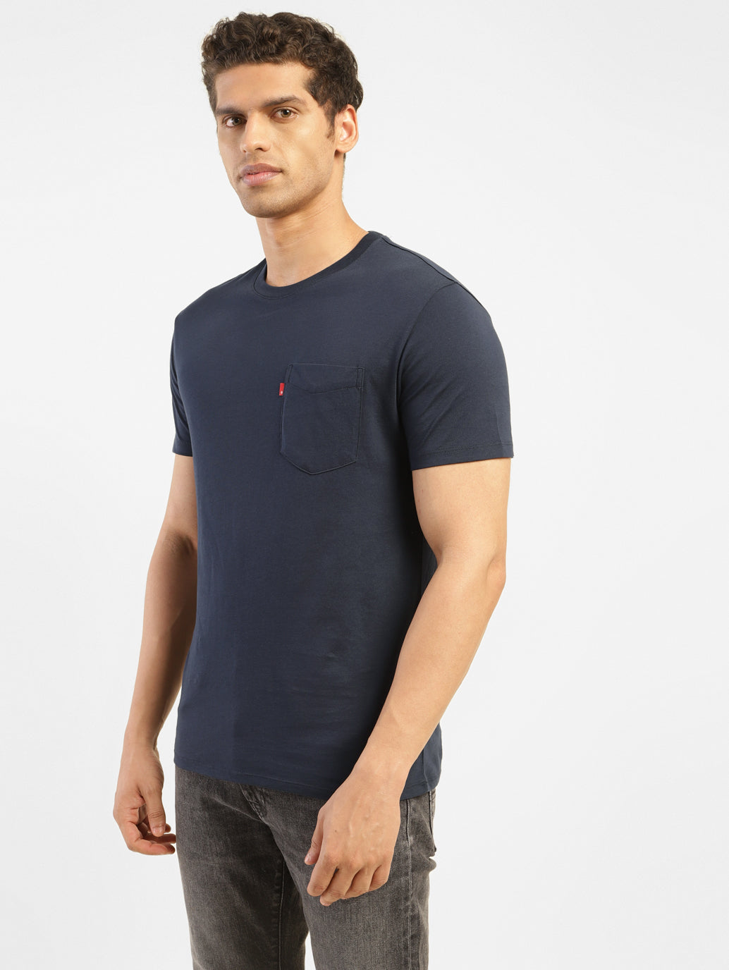 Men's Solid Slim Fit T-Shirt