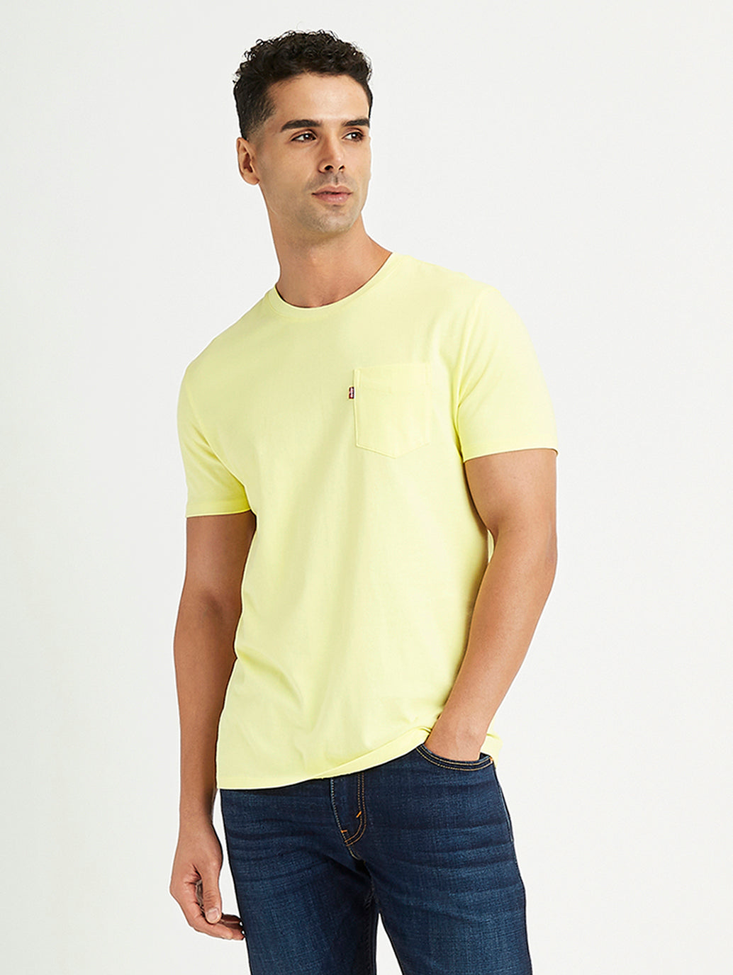 Men's Solid Slim Fit T-Shirt