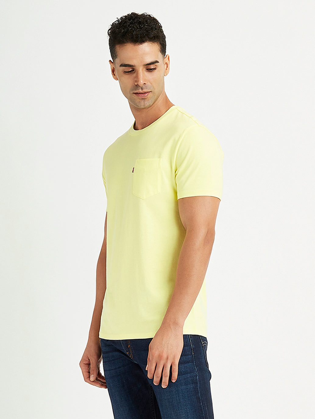 Men's Solid Slim Fit T-Shirt