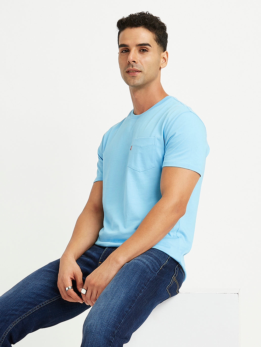 Men's Solid Slim Fit T-Shirt - dcf6a268-f3dd-4996-a6e7-09c26ac27ee4 View