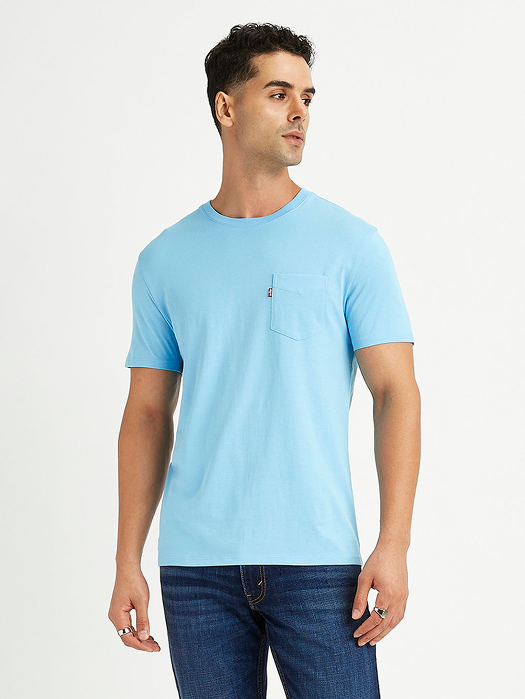 Men's Solid Slim Fit T-Shirt - 235c984a-c692-4f0c-b576-4634fa495ee2 View