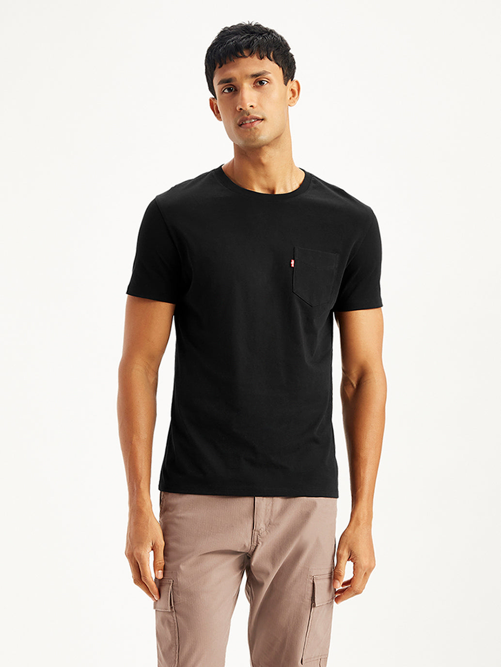 Men's Solid Slim Fit T-shirt