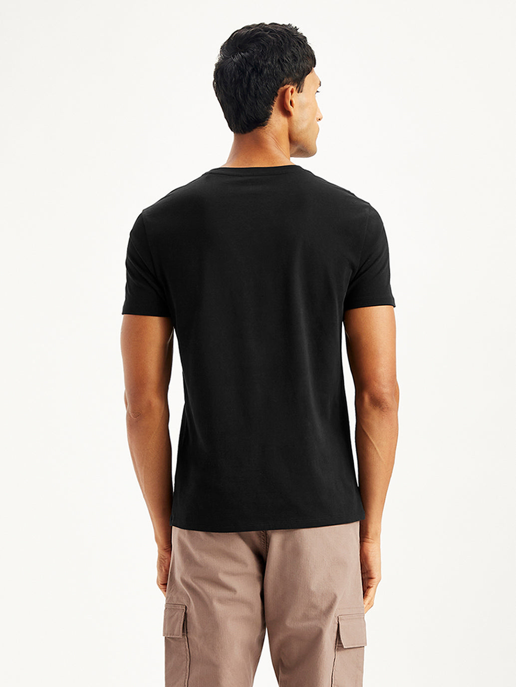 Men's Solid Slim Fit T-shirt