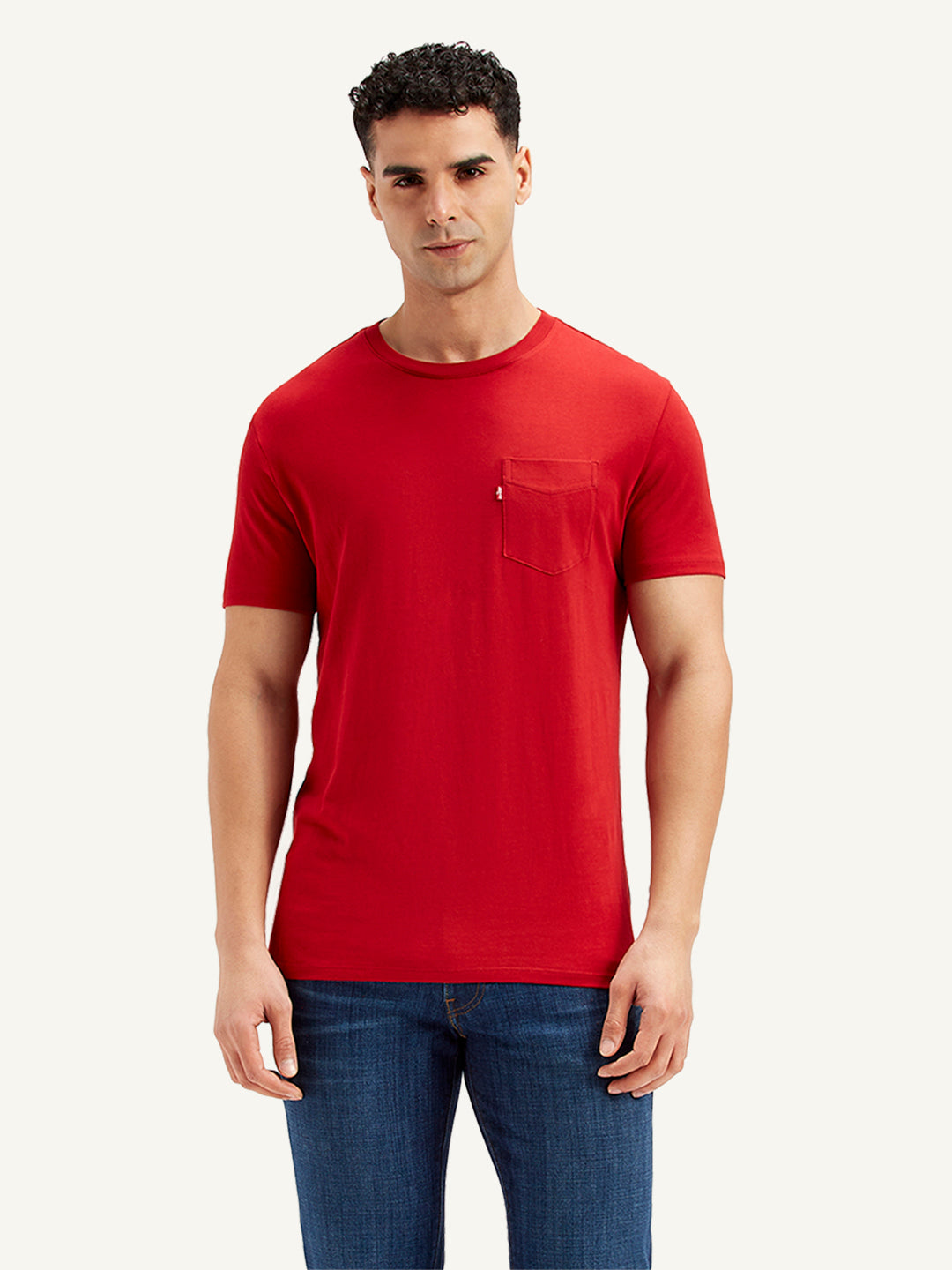 Men's Solid Slim Fit T-Shirt