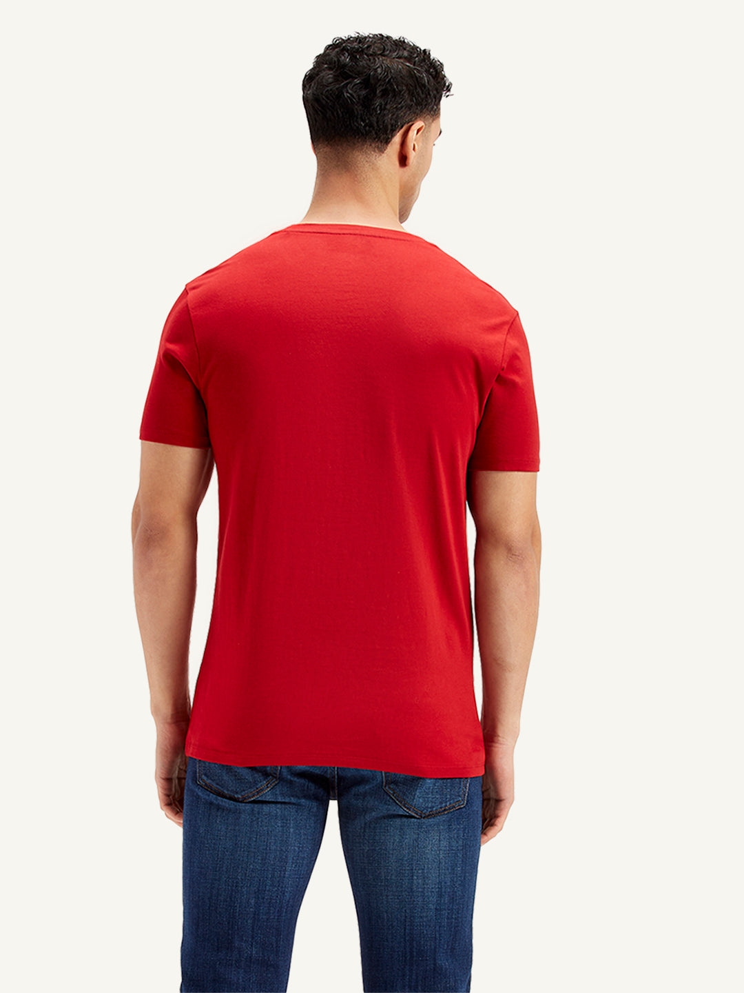 Men's Solid Slim Fit T-Shirt