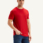 Men's Solid Slim Fit T-Shirt