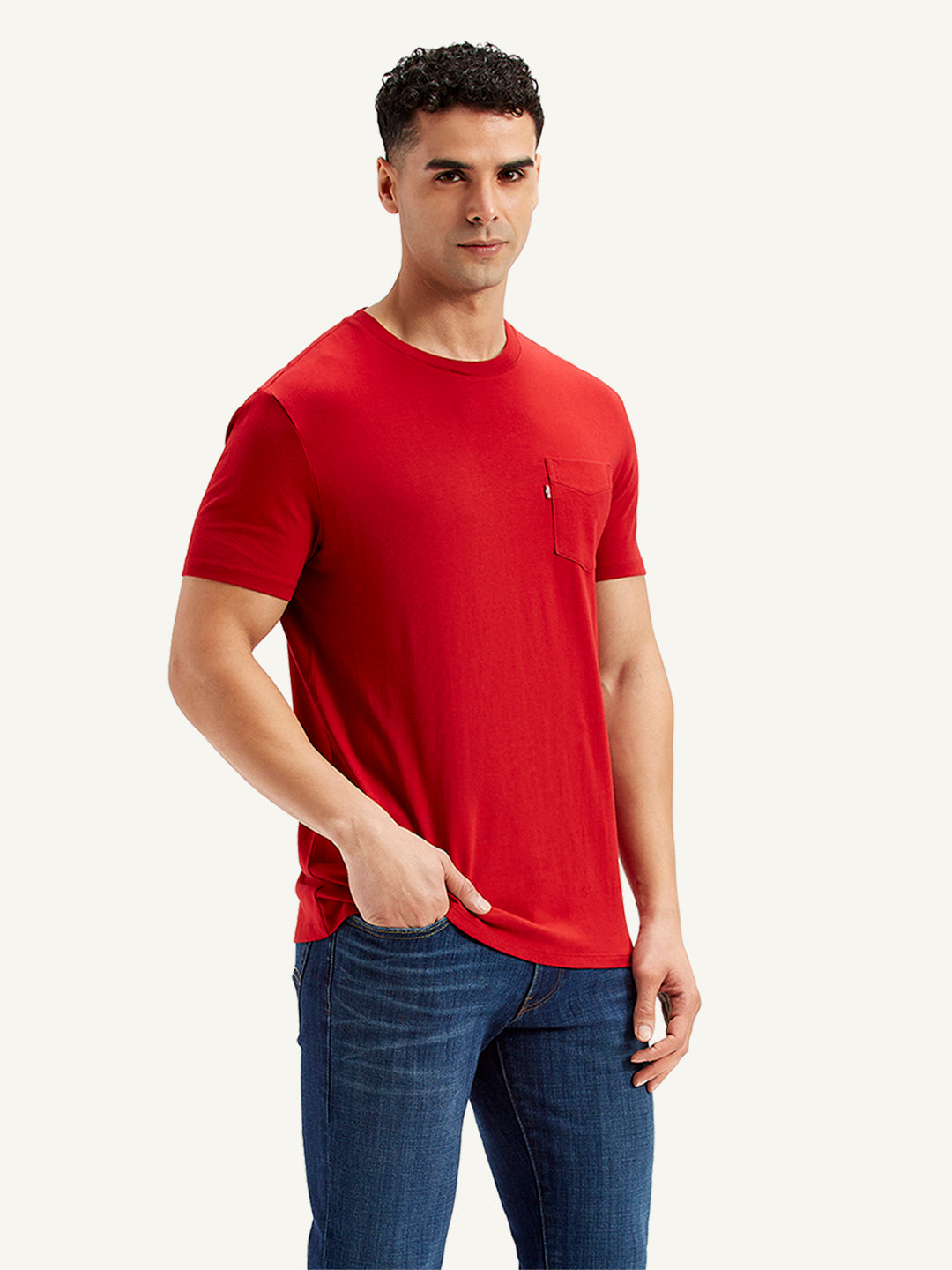 Men's Solid Slim Fit T-Shirt