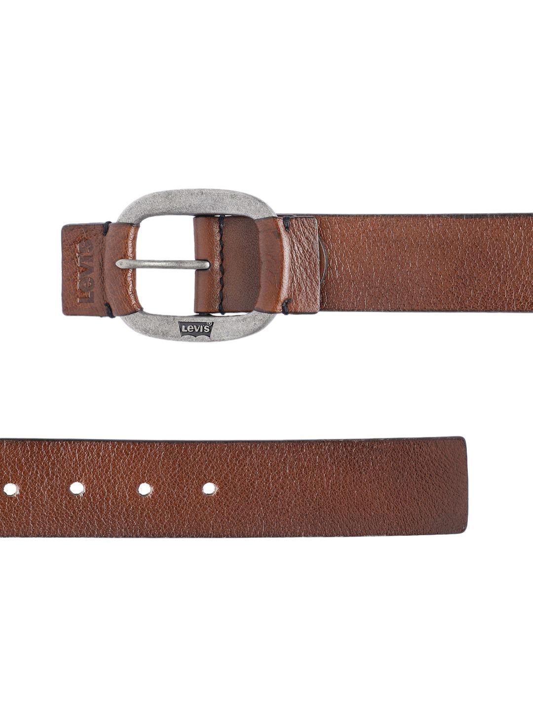 Men's Brown Solid Belt - 29e020dd-c5c1-49be-b076-d4010a5639301742206514318-Men-Solid-Leather-Belt-6031742206514187-3 View