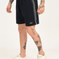 Men's Navy Regular Fit Shorts - 36979a53-e9ab-4ee7-8819-c01a0aea163b View