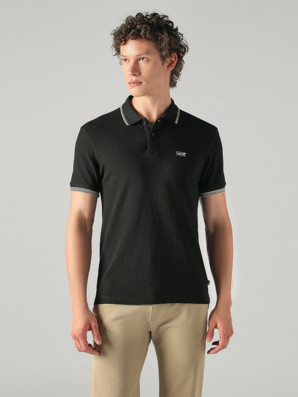 Men's Cotton Slim Fit Solid Pique Polo T shirt - 97fff6d6-dcb4-4cc5-9d61-c7c340a532d4 View