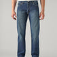 Men's 555 Blue Relaxed Straight Fit Mid Rise Jeans - d3e3a2c4-f1c6-40ad-a004-e5a5ccd15a71 View