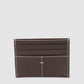Men's Brown Solid Card Holder - 2ca27de3-aefa-4c57-b86b-8fcf8955987c1742209993117-Men-Brown-Solid-Leather-Cardholder-6991742209992855-2 View