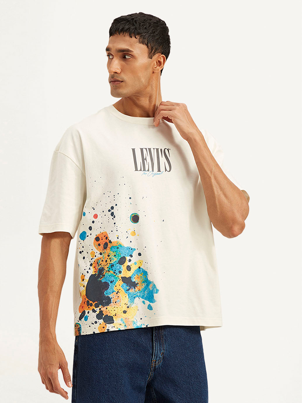 Men's Graphic Print Loose Fit T-shirt - 2ca5e7341795095724835fd21b7f8034 View