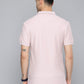 Men's Textured Slim Fit Polo T-Shirt