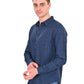 Men's Redloop Checkered Slim Fit Shirt - 2 View