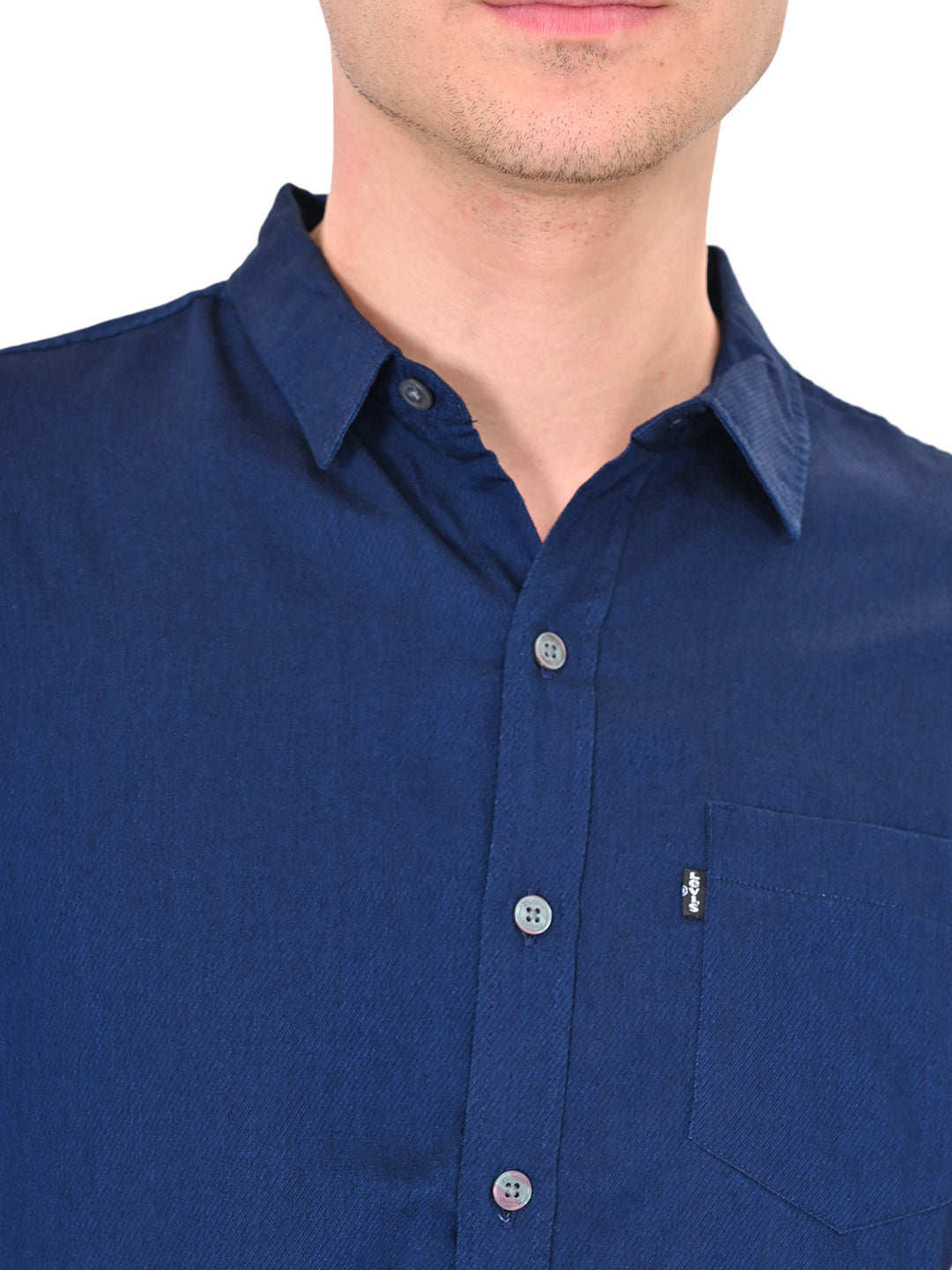 Men's Solid Slim Fit Shirt