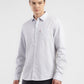 Men's Self Design Slim Fit Linen Shirt - bfe8a20e-6bbb-41ed-a901-a24cdd324949 View