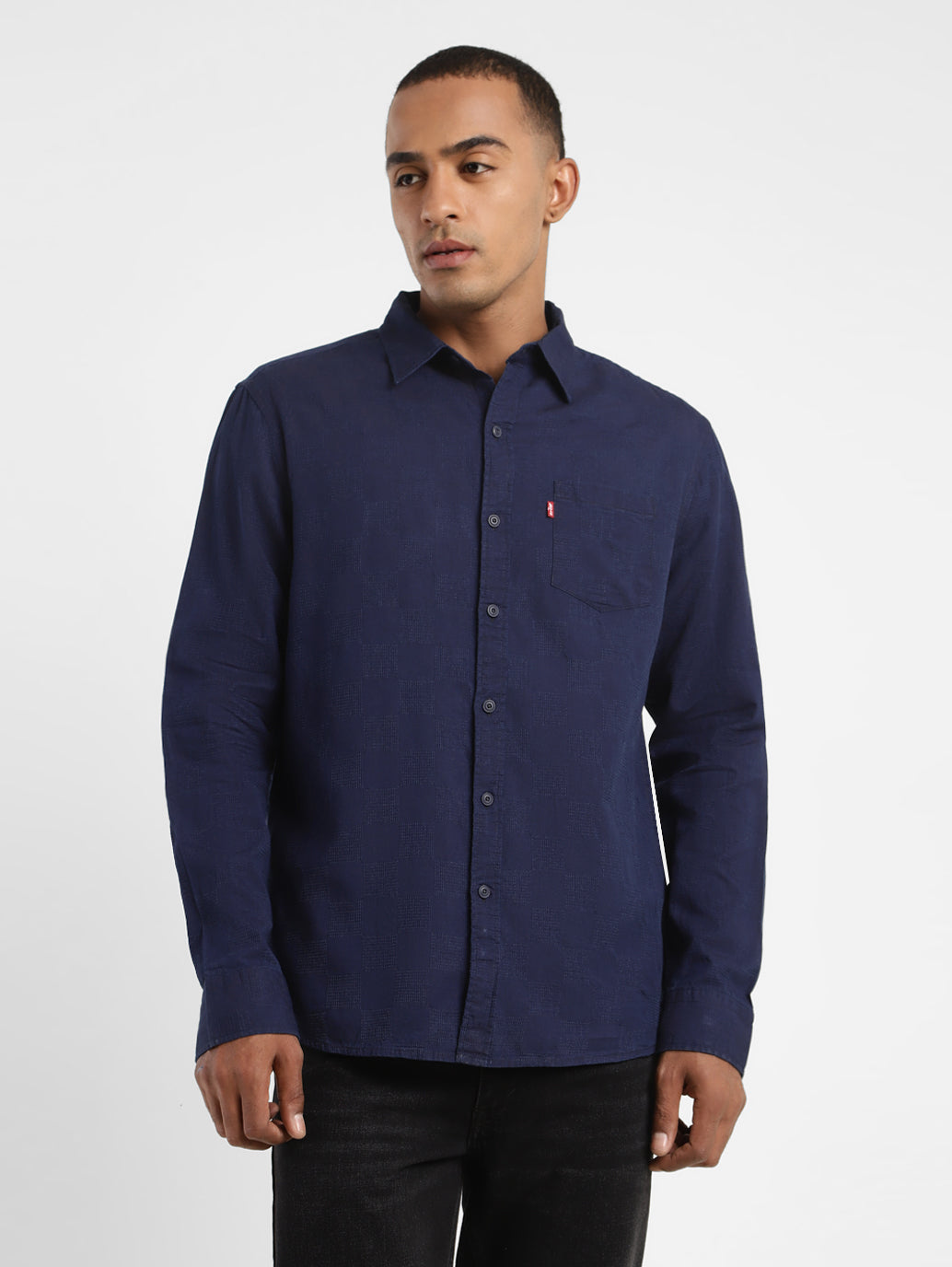 Men's Checkered Slim Fit Shirt