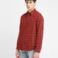 Men's Checkered Slim Fit Corduroy Shirt - f91104b7-823e-4ad6-8795-dc30fab48b5a View