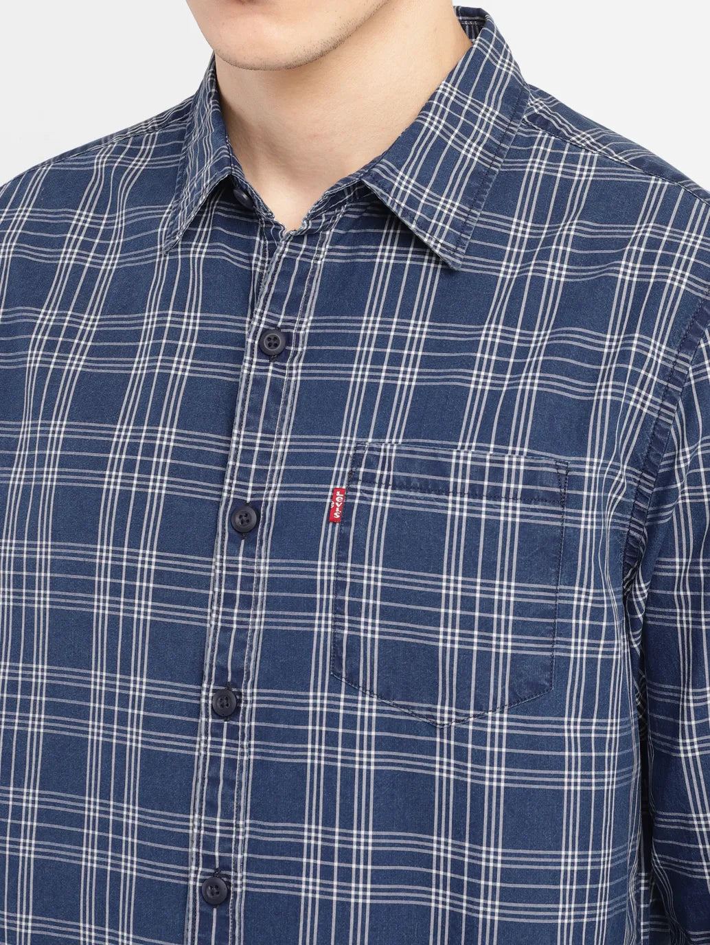 Men's Checkered Slim Fit Shirt