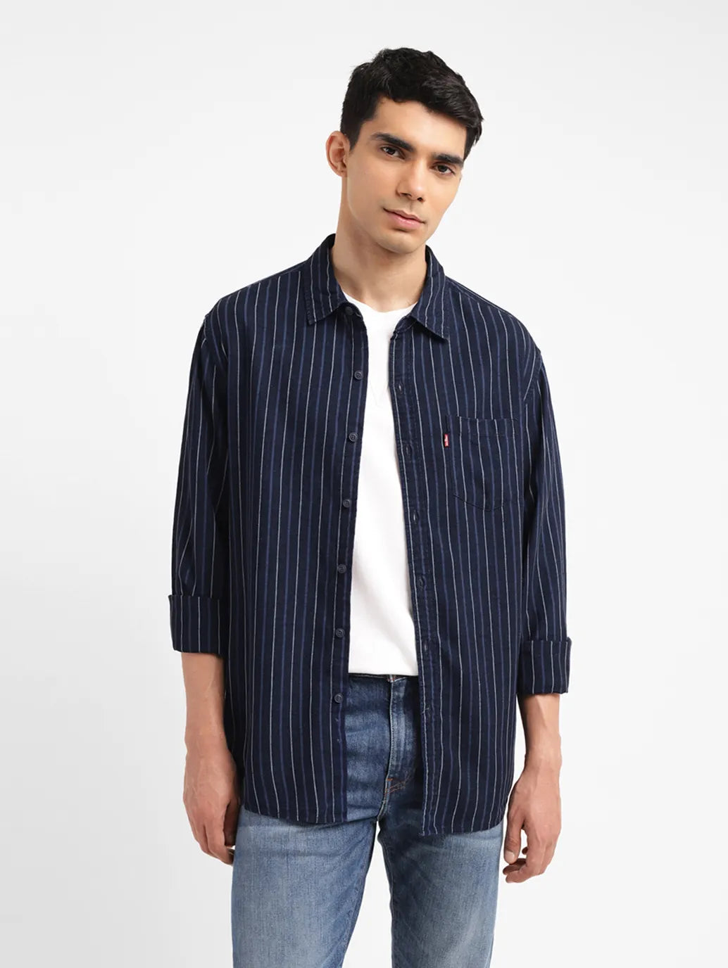 Men's Striped Slim Fit Shirt