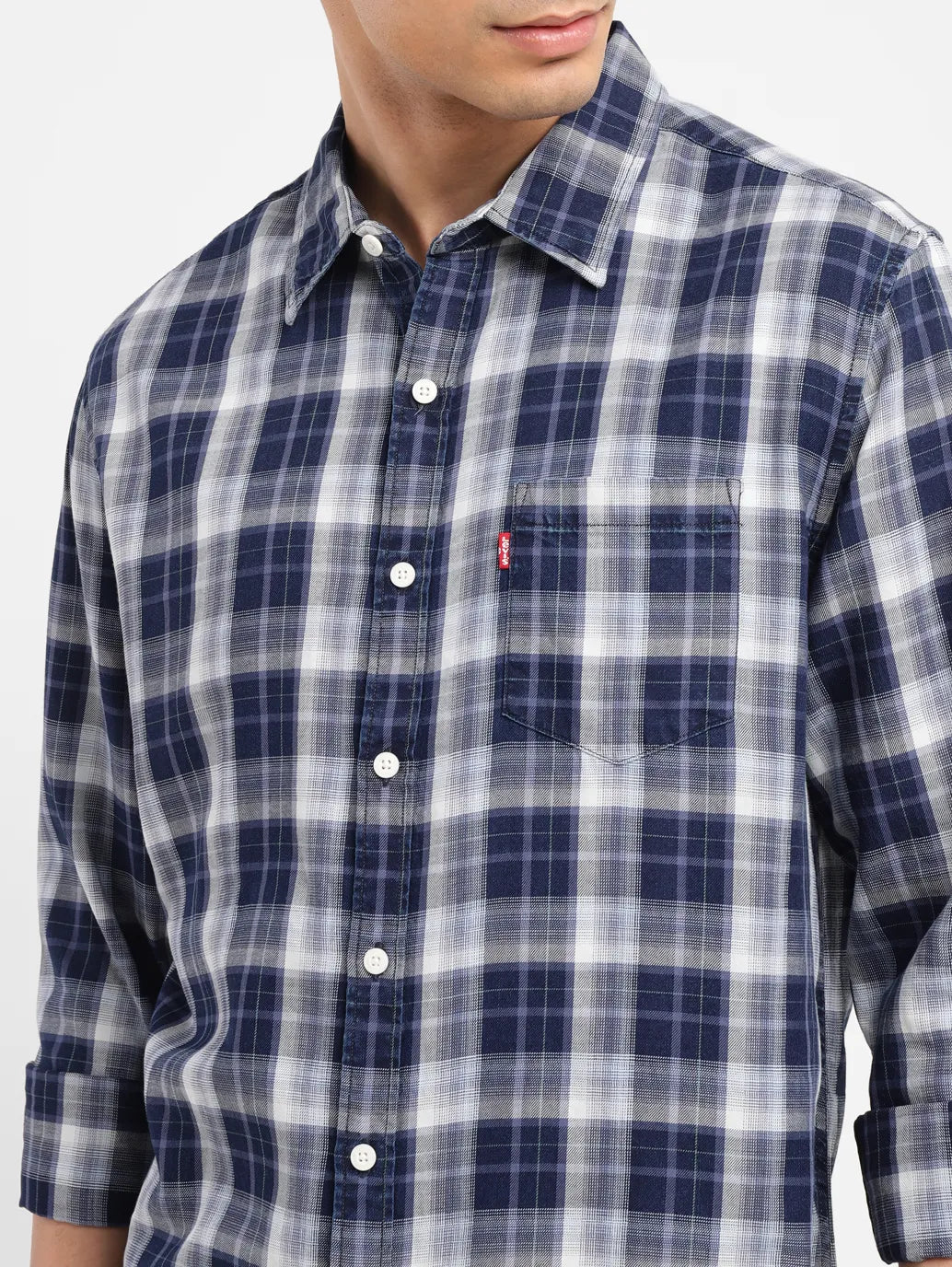 Levis checkered shirt on sale