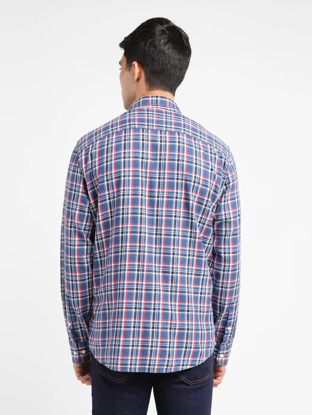 Men's Checkered Slim Fit Shirt