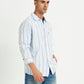 Men's Striped Regular Fit Shirt - fd4ad15f-07b4-4cf7-8c76-e0e0971fb68d View