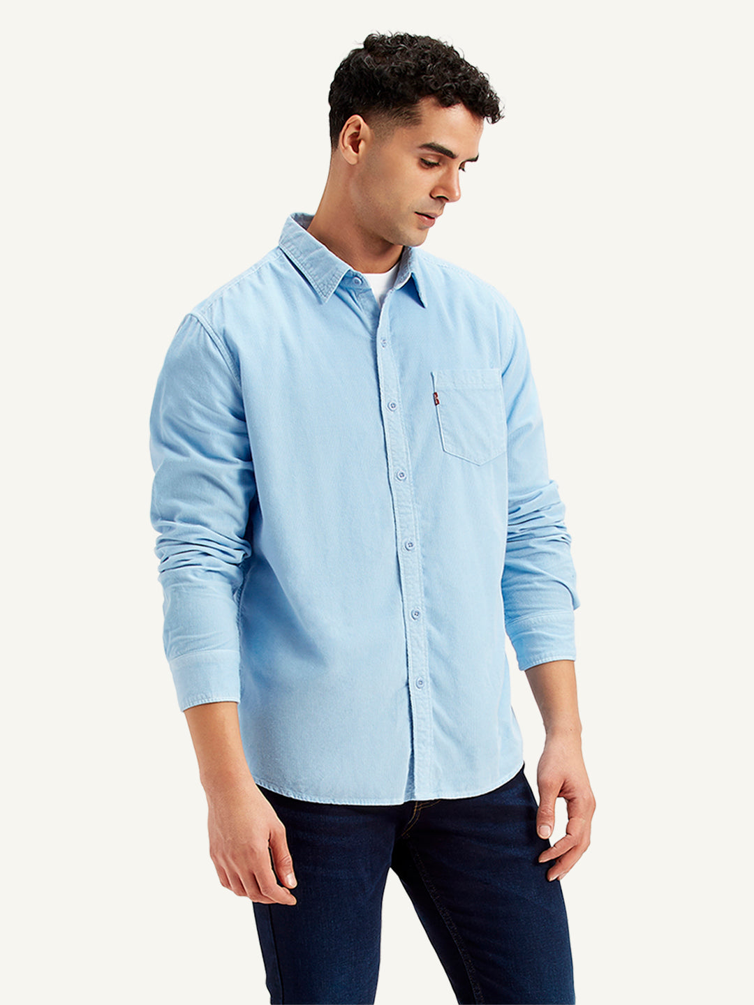 Men's Solid Regular Fit Shirt