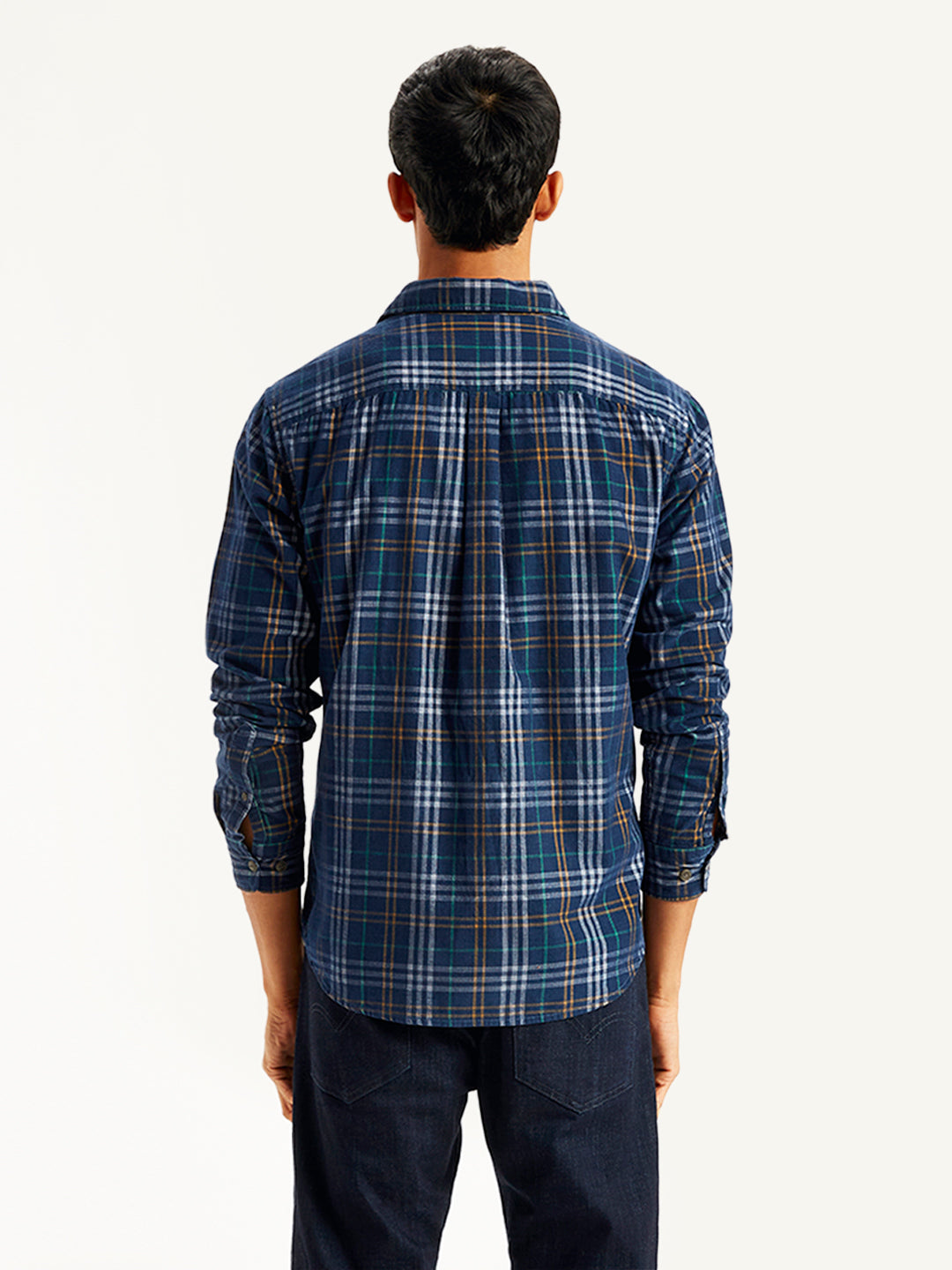 Men's Plaid Regular Fit Shirt