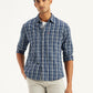Men's Checkered Spread Collar Shirt - 1ba375c7-4549-4b9b-a597-b4d1bcdcb5c4 View