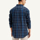 Men's Checkered Spread Collar Shirt