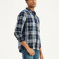 Men's Plaid Slim Fit Shirt