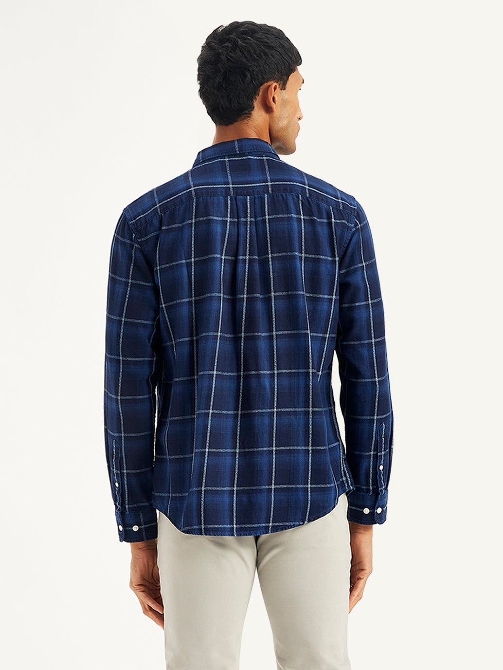 Men's Plaid Regular Fit Shirt