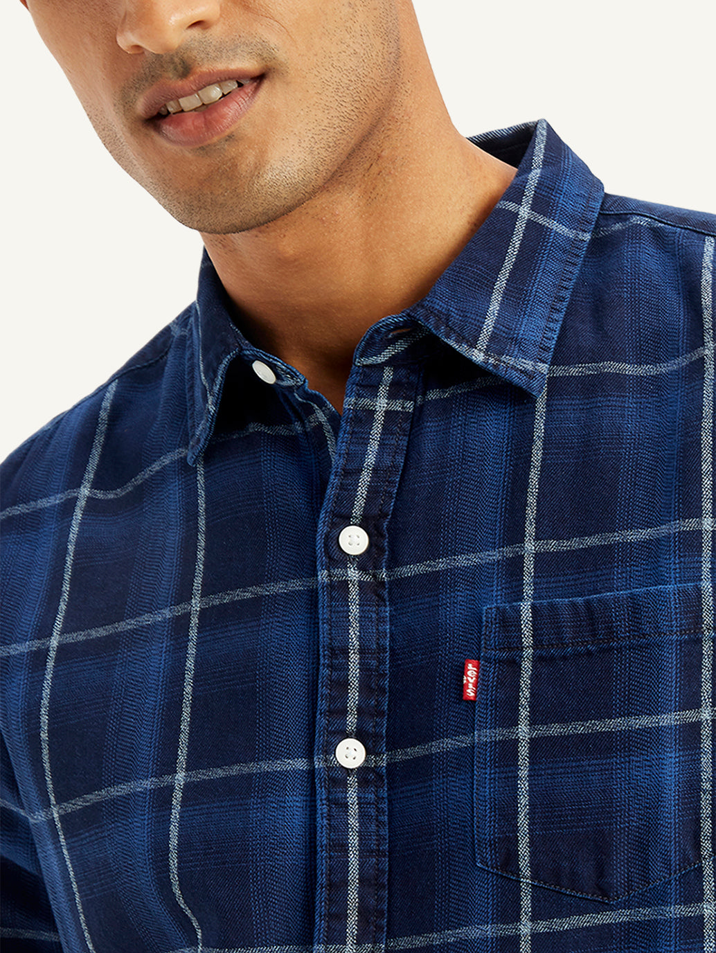 Men's Plaid Regular Fit Shirt